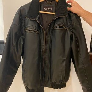 Men’s Guess Leather Jacket